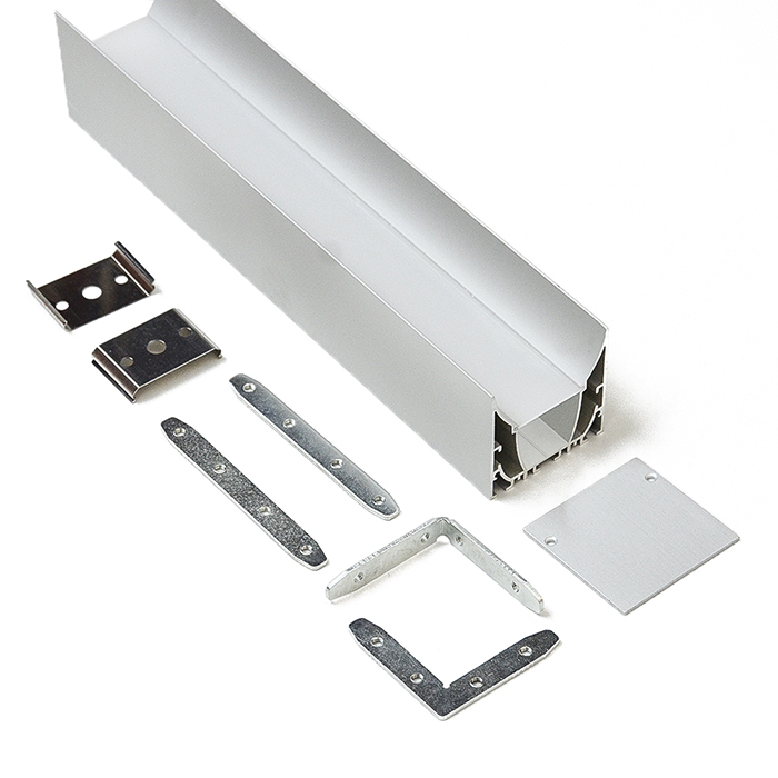 HL-A017 Aluminum Profile - Inner Width 27.1mm(1.06inch) - LED Strip Anodizing Extrusion Channel HL-A017 Aluminum Profile - Inner Width 27.1mm(1.06inch) - LED Strip Anodizing Extrusion Channel